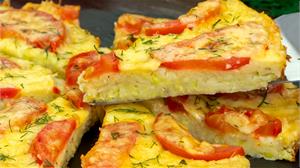 Кабачковая пицца на скорую руку
