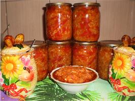 Салат с рисом на зиму 