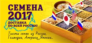Поступление семян на весну 2017!