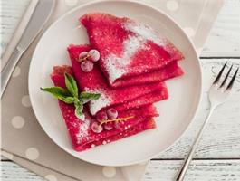 Блины Арины Родионовны на свекольном соке