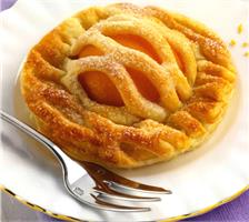 Мини-пироги с персиками