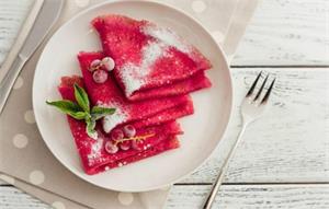 Блины Арины Родионовны на свекольном соке