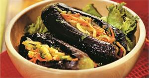 Манзаны - фаршированные баклажаны по-гречески. Неземной вкус