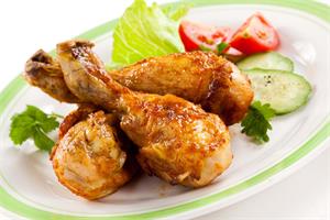 Запеченные куриные ножки с сырной корочкой 