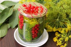 Маринованные огурцы с красной смородиной! Рецепт!