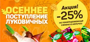 Новое БОЛЬШОЕ поступление осенних луковичных!