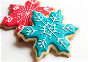 Новогодние рецепты - сахарные снежинки!