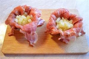 Мясная «бомба» с беконом