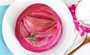 Блины Арины Родионовны на свекольном соке