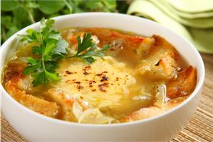 Вкуснейший луковый суп. 