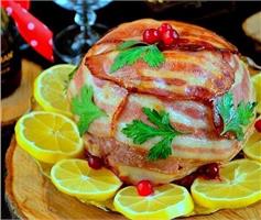 Мясная «бомба» с беконом