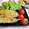 Баклажаны "Кучерикас" с сырно-творожной начинкой 