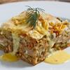 Запеканка с курицей и грибами в мультиварке