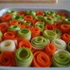 Красивая овощная запеканка.