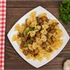 Фарфалле с курицей и мёдом