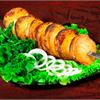 Готовим на даче - шашлычки из картошки