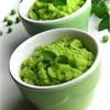 Картофельное пюре с горошком и мятой
