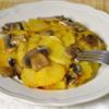 Картошка с грибами в сливках. 