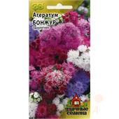 Агератум Бонжур смесь 0,1гр/Удачные семена/ Гавриш