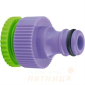 Адаптер пластмассовый, 1/2"-3/4", внутр резьба PALISAD