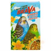 Браво 500г,корм д/волн.попугаев орех+морская капуста