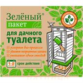 Антисептик Зеленый пакет д/дачного туалета 30гр