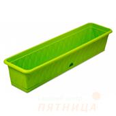 Ящик для растений СИЕНА 81см зеленый