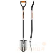 Лопата садовая штыковая, нержавеющая сталь FINLAND 