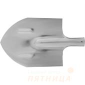 Лопата штыковая, нерж. сталь, 200х265 мм, ребра жесткости, без черенка, Россия Сибртех