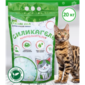 АЛОЭ Силикагель 20 кг Гигиенический наполнитель д/кош. туалета из силикагеля