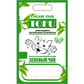 ЗЕЛЕНЫЙ ЧАЙ  Тофу 20 кг Гигиенический наполнитель д/кош. туалета из тофу