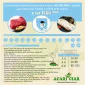 Сухой корм  Акари Киар д/кошек  с рыбой 4 кг
