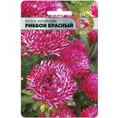 Астра Риббон красный  30шт Б/техн