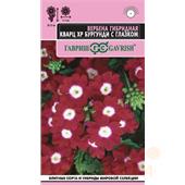 Вербена Кварц XP Бургунди с глазком, гибридная* 4 шт. (Гавриш)