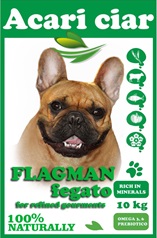 корм акари Flagman fegato