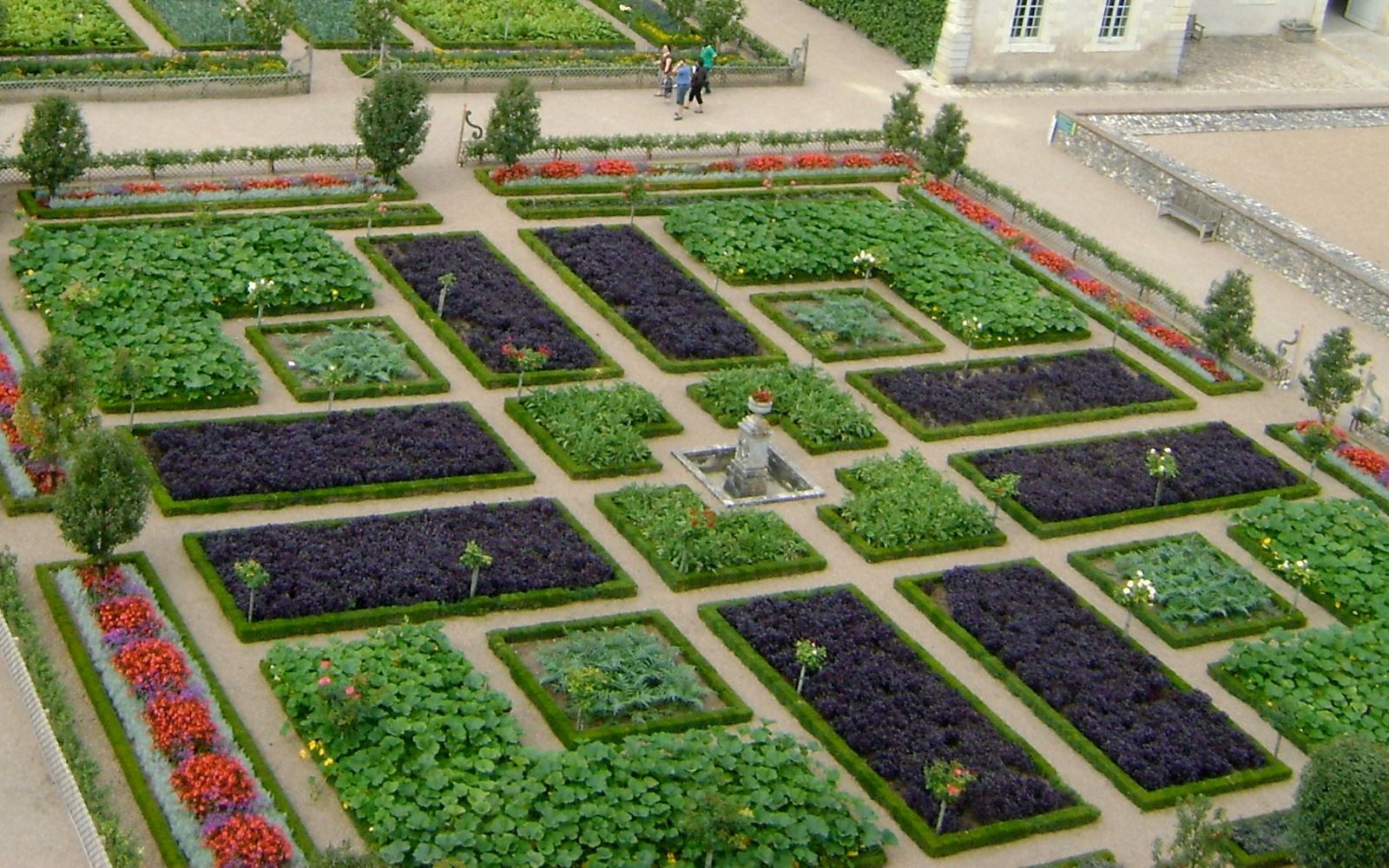 Сады в другом значении. Вилландри овощные сады. Декоративный огород. Французский огород. Красивый огород.