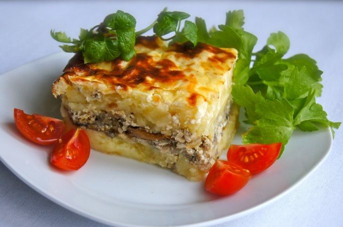 фото МАКАРОННИК С МЯСОМ
