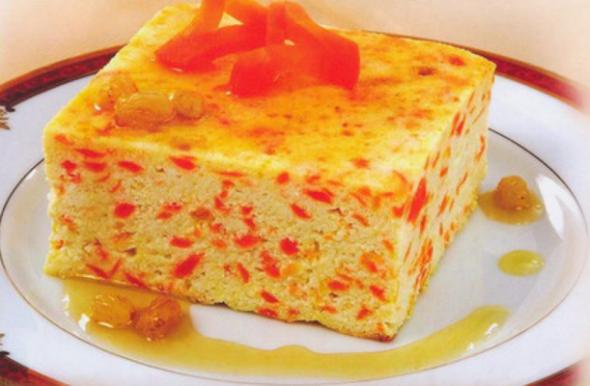 фото ЗАПЕКАНКА ИЗ МОРКОВИ С ТВОРОГОМ