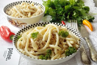 фото МАКАРОНЫ ОТВАРНЫЕ С МЯСОМ (ПО-ФЛОТСКИ)