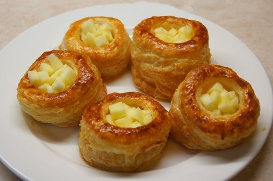 Слоеные корзиночки