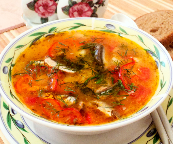 Фото щи с хамсой, килькой и салакой