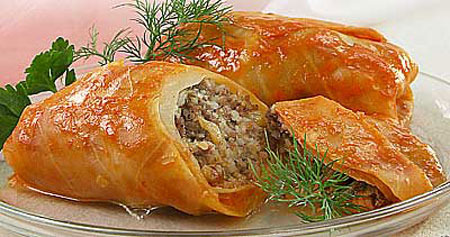 фото ГОЛУБЦЫ, ФАРШИРОВАННЫЕ МЯСОМ
