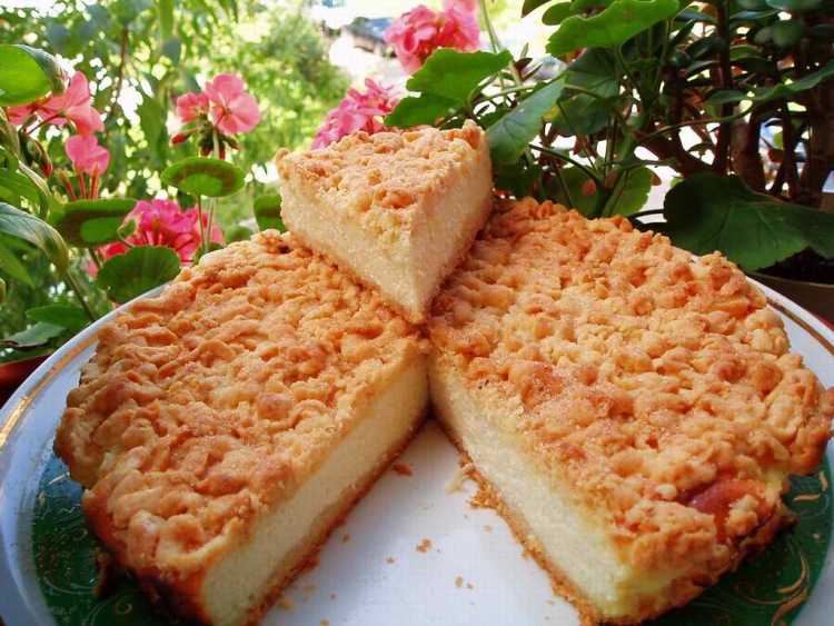 фото ПИРОГ С МУЧНОЙ КРОШКОЙ