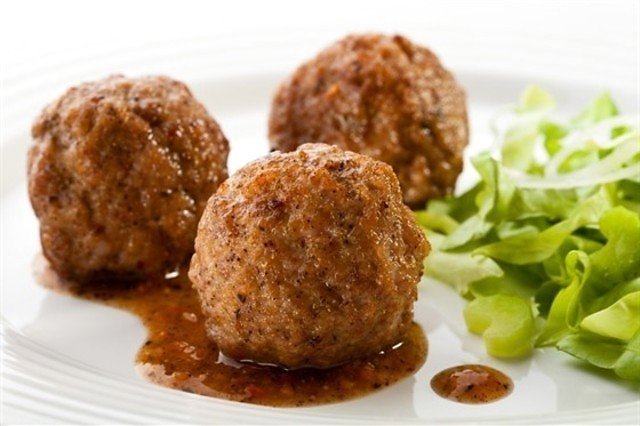 фото БИТОЧКИ МЯСНЫЕ С ТВОРОГОМ ЖАРЕНЫЕ