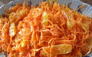 фото САЛАТ ИЗ МОРКОВИ С КУРАГОЙ