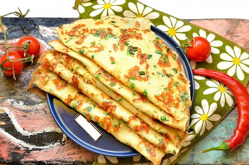 Сырные блины