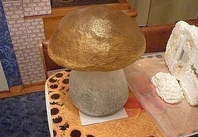 гриб из пены