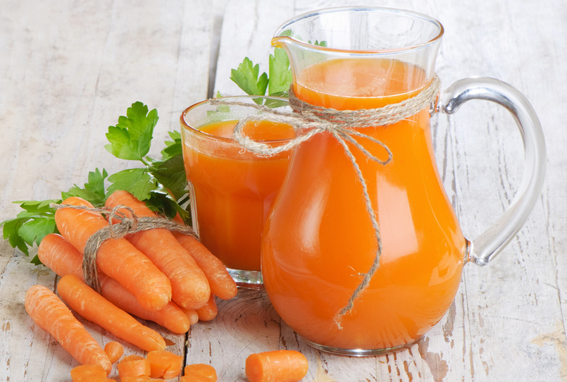 фото сок из моркови