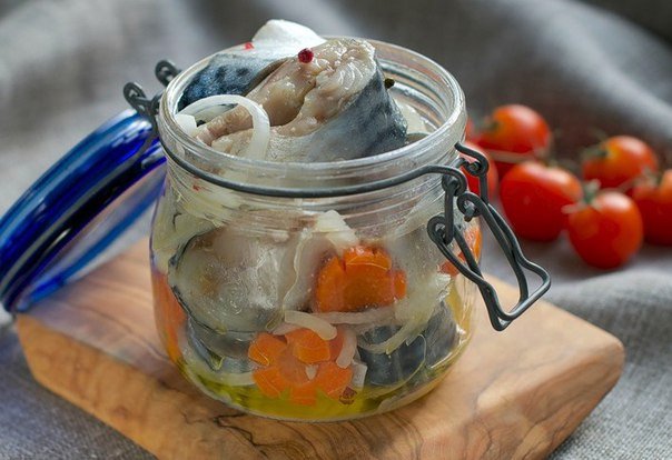 скумбрия в маринаде